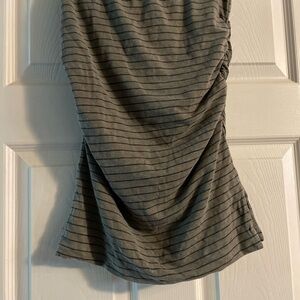 Sundry Ruched Bodycon Skirt